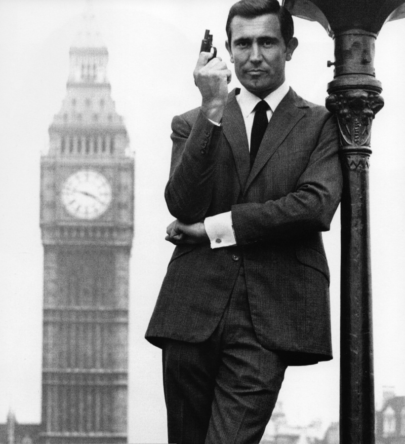 Caption: George Lazenby in promo shots for On Her Majesty’s Secret Service